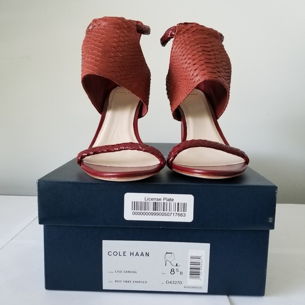 Cole Haan License Plate Lise Sandal (8.5)